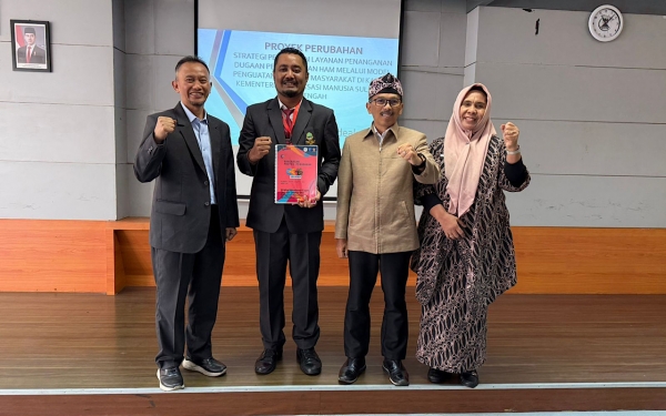 Kasatpol PP Ternate Gagas Inovasi ''Tagi Hohu Kololi Gam''Pada Diklat PKN II di Bandung