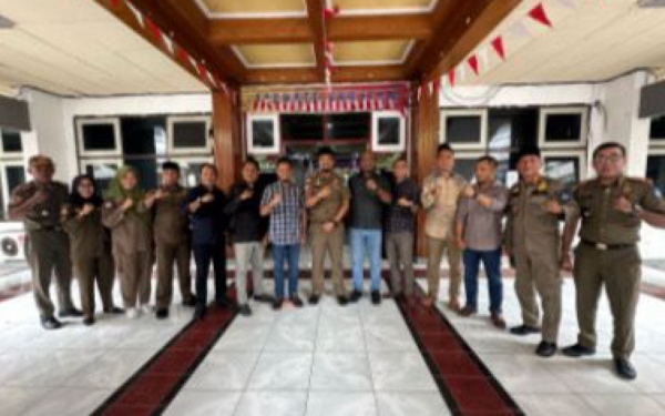 Dinilai Baik, Komisi I DPRD Haltim Kunjungi Kantor Satpol PP Kota Ternate